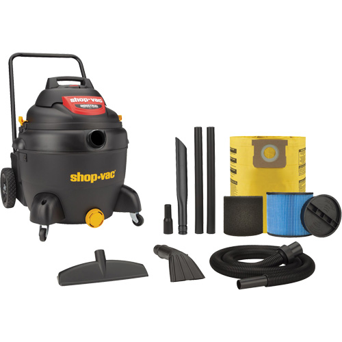 Aspirateur industriel, Secs-humides, 3 CV, 16 gal. US (60,6 litres) Groupe Belzile Dickner