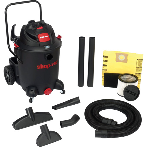 Aspirateur utilitaire pour atelier SVX2 avec chariot, Secs-humides, 6,5 CV, 14 gal. US (53 litres) Groupe Belzile Dickner