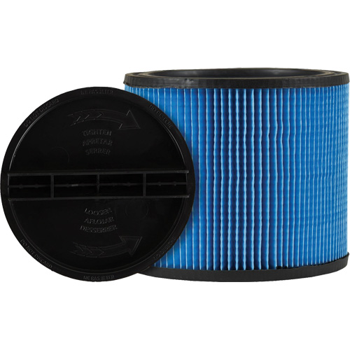 Filtre pour aspirateur Ultra-Web, Cartouche, Pour 5 gal. US Groupe Belzile Dickner