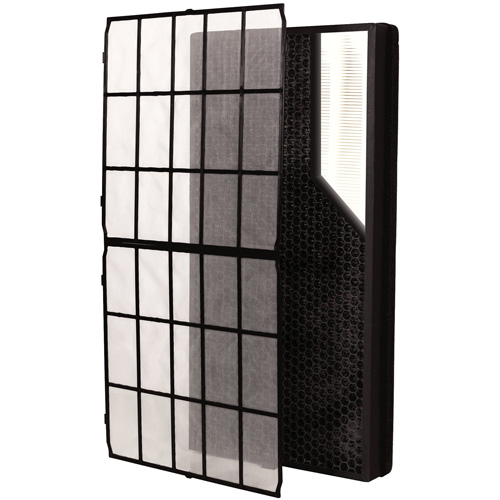 Filtre HEPA/carbone pour purificateur d'air AeraMax SV avec pr&eacute;-filtre, Boîte, MERV 13, 11,56" la x 2,38" p x 23,25" h Groupe Belzile Dickner
