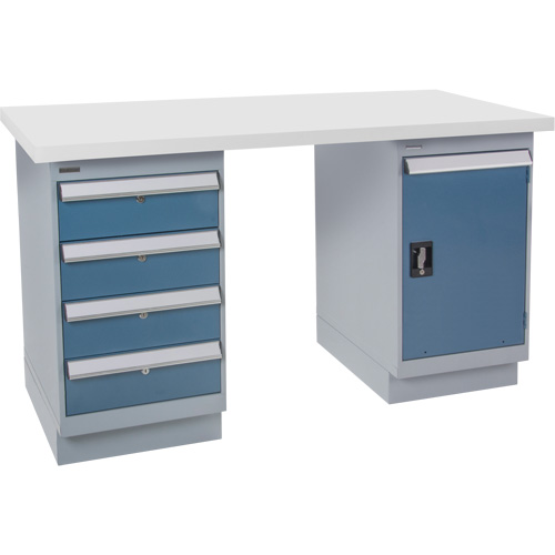 Pre-Designed Workbench, 72" W x 30" D x 34" H, 2500 lbs. Capacity Groupe Belzile Dickner