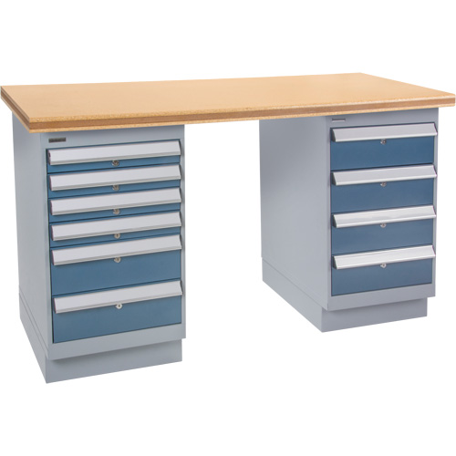 Pre-Designed Workbench, 72" W x 36" D x 34" H, 2500 lbs. Capacity Groupe Belzile Dickner