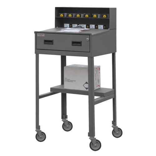 Pupitre d'atelier, 23" la x 20" p x 47-3/4" h, Gris Groupe Belzile Dickner