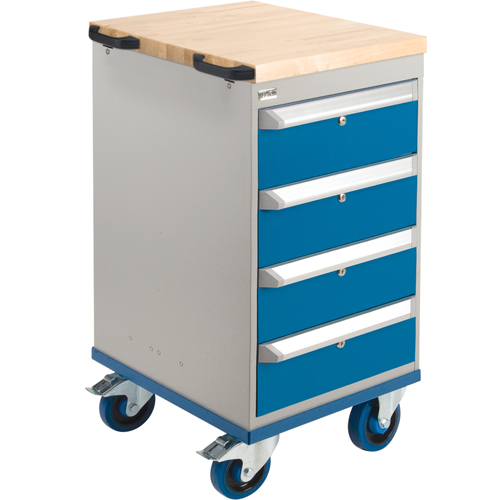 Mobile Cabinet Benches- Assembly Kits, Single Groupe Belzile Dickner