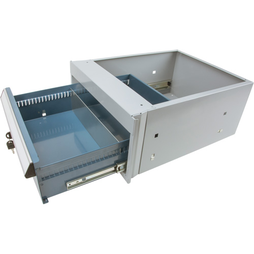 &eacute;tabli &agrave; un tiroir, Acier, 18" la x 21" p x 9" h Groupe Belzile Dickner