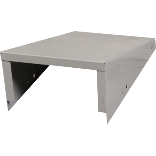 Clean Line Economy Lockers Slope Top, 1 Bank, 18" D x 12" W x 6" H, Grey, Steel Groupe Belzile Dickner