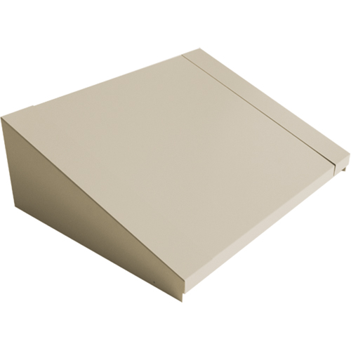 Dessus inclin&eacute; pour casiers robustes enti&egrave;rement soud&eacute; Concorde, Bloc de 2, 18" p x 24" la x 6" ha, Beige, Acier Groupe Belzile Dickner