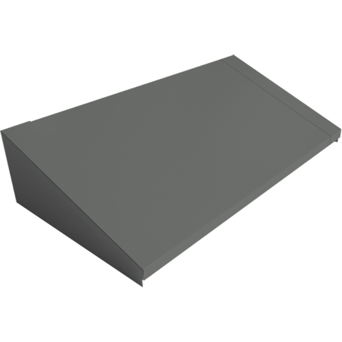 Dessus inclin&eacute; pour casiers robustes enti&egrave;rement soud&eacute; Concorde, Bloc de 3, 18" p x 36" la x 6" ha, Acier Groupe Belzile Dickner