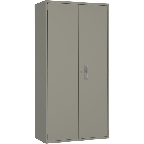 Armoire de rangement Hi-Boy, Acier, 4 Tablettes, 72" h x 36" la x 18" P, Gris Groupe Belzile Dickner