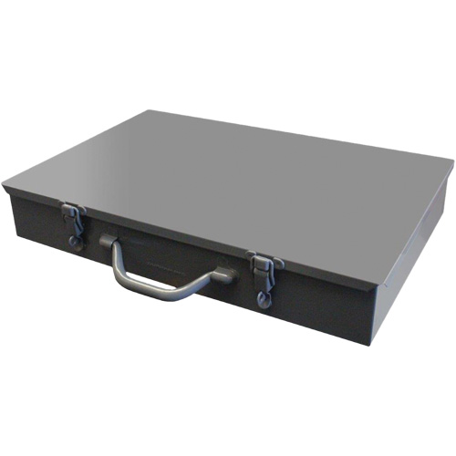 Compartment Steel Scoop Boxes, 17.875" W x 12" D x 3" H, 13 Compartments Groupe Belzile Dickner