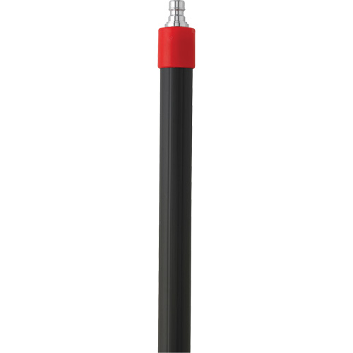 Transport Line Water-Fed Handle, Aluminum/Polypropylene, Telescopic, Euro Threaded Tip, 1-1/4" Diameter, 63" - 109" Length Groupe Belzile Dickner