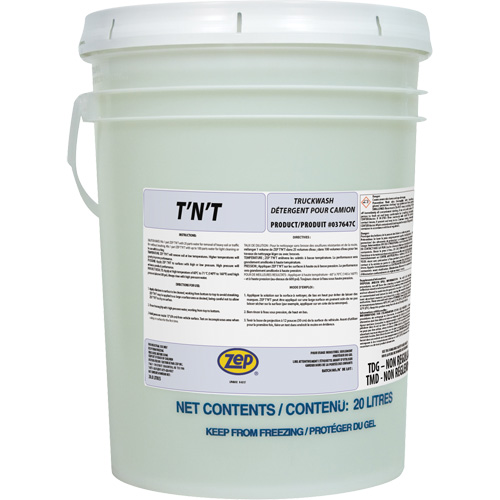 Produit nettoyant pour camion et remorque TNT, 20 L, Seau Groupe Belzile Dickner