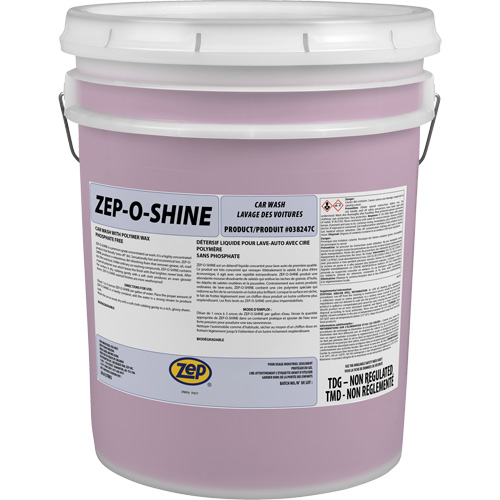 Zep-O-Shine Car Wash Waxing Detergent Groupe Belzile Dickner