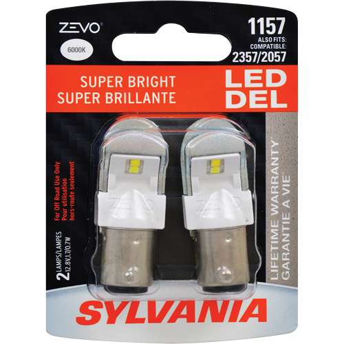 1157 Zevo&reg; Mini Automotive Bulb, LED, 1.7 W, White Groupe Belzile Dickner