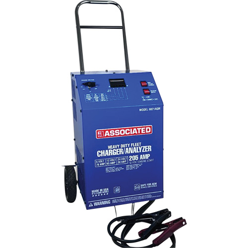 Chargeur & analyseur 6/12/24 V HD pour parc automobile Groupe Belzile Dickner