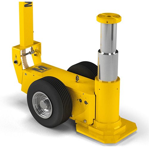 Mammut 2-Stage Jack, 88 Ton(s), Air Hydraulic Groupe Belzile Dickner