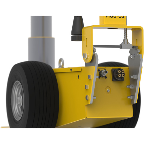 Cric Mammut, 165 tonnes, Air comprim&eacute;/hydraulique Groupe Belzile Dickner