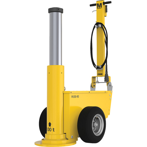 Cric Mammut, 110 tonnes, Air comprim&eacute;/hydraulique Groupe Belzile Dickner