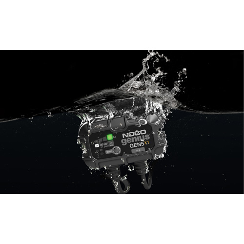 Chargeur de batterie embarqu&eacute; &agrave; 1 sortie de 5 amp&egrave;res Gen5X1 Genius Groupe Belzile Dickner