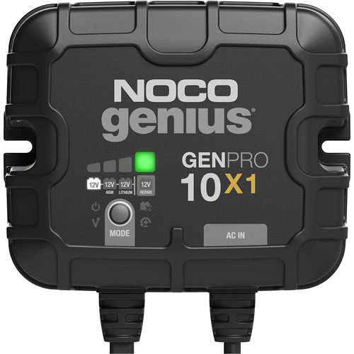 Genius&reg; GenPro10X1 1-Bank, 10-Amp On-Board Battery Charger Groupe Belzile Dickner