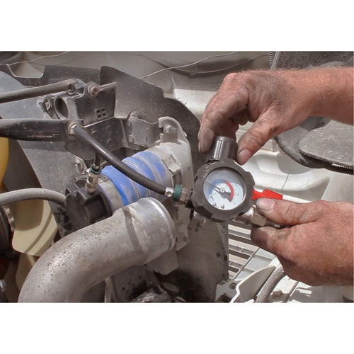 Trousse de test de syst&egrave;me d'air de turbocompresseur avec adaptateur pour fum&eacute;e Groupe Belzile Dickner