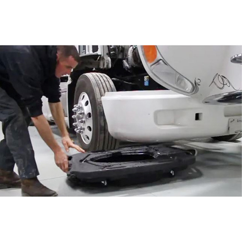 Low Profile Truck Oil Drain with Lid Groupe Belzile Dickner