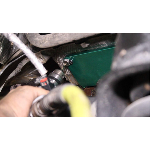 Gabarit de perçage pour installation sur collecteur pour Dodge 5,7 L Hemi Groupe Belzile Dickner