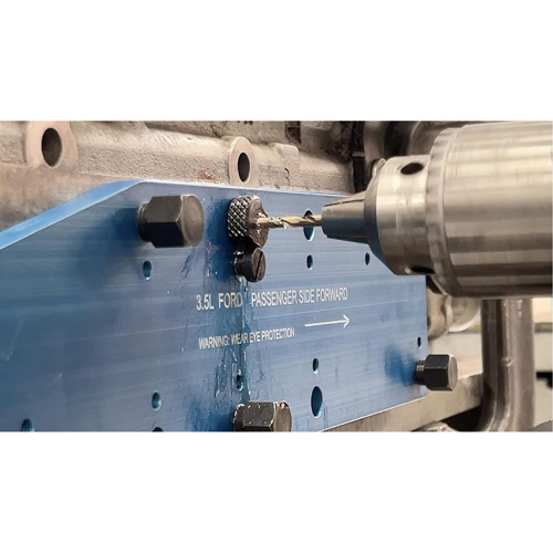 Manifold Drill Template for Ford 3.5L Ecoboost Groupe Belzile Dickner