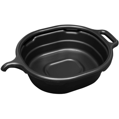Black Oval Drain Pan Groupe Belzile Dickner