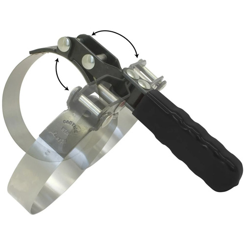Small Swivel Grip Oil Filter Wrench, 2-7/8" - 3-1/4" Filter Capacity Groupe Belzile Dickner