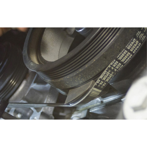 Outil pour retirer/installer une courroie &eacute;lastique Groupe Belzile Dickner