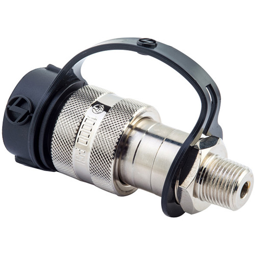 Raccords &agrave; c&ocirc;t&eacute; femelle pour d&eacute;bit &eacute;lev&eacute;, Acier, 3/8", NPTF femelle, 10 000 PSI Groupe Belzile Dickner