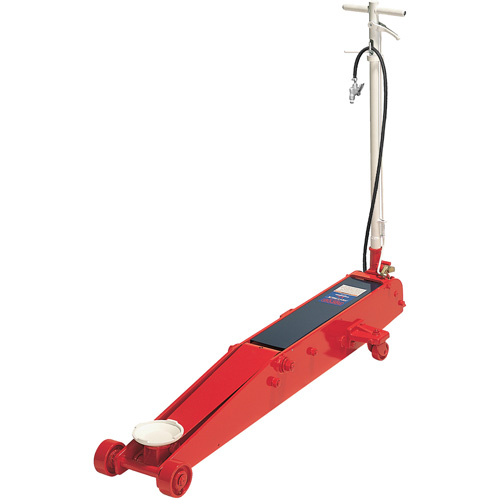 Cric de plancher, 5 tonne(s) Capacit&eacute;, 5-5/8" Abaiss&eacute;e, 27-1/4" &eacute;lev&eacute;e, Air comprim&eacute;/hydraulique Groupe Belzile Dickner