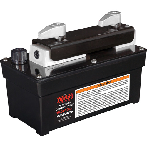 Pompe hydraulique &agrave; air manuelle de 10 000 PSI sans manom&egrave;tre Groupe Belzile Dickner