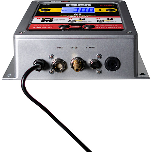 Gonfleur num&eacute;rique mural en aluminium pour pneus Groupe Belzile Dickner