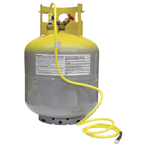 Aspirateur de r&eacute;frig&eacute;rant R134A et R1234YF avec collecteur Groupe Belzile Dickner