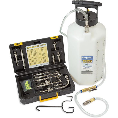 Syst&egrave;me de remplissage de liquide de transmission automatique de 2,5 gallon Groupe Belzile Dickner