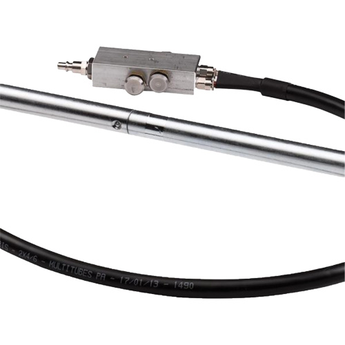 Portable 2-Stage Jack, 11 Ton(s)/22 Ton(s), Air Hydraulic Groupe Belzile Dickner