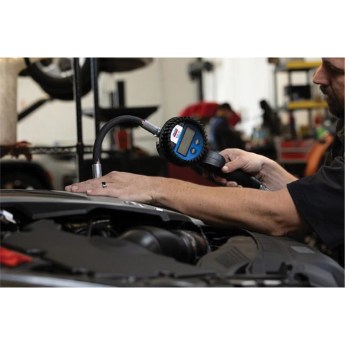 Electronic Lube Meter with Flexible 90° Extension Groupe Belzile Dickner