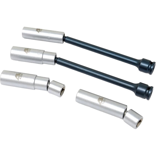 Jeu de douilles pivotantes pour bougie d'allumage Euro 4 mcx, Prise 3/8" Groupe Belzile Dickner