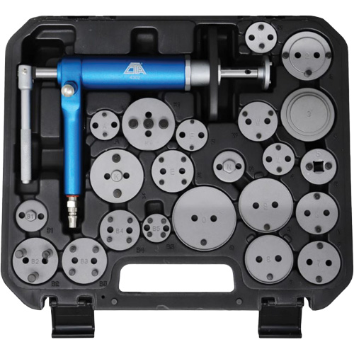 Air-Powered Brake Caliper Wind Back Tool Kit Groupe Belzile Dickner
