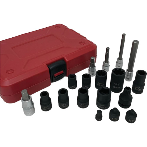 18-Piece Brake Caliper Socket Set Groupe Belzile Dickner