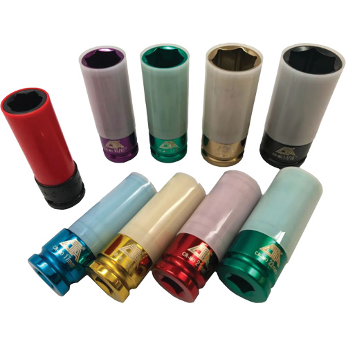 Thin Wall Master Impact Socket Set, 9 Pieces, 1/2" Drive Size Groupe Belzile Dickner