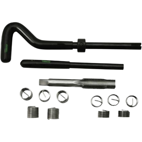 Ensemble d'atelier pour la r&eacute;paration des filetages de bougies d'allumage Groupe Belzile Dickner