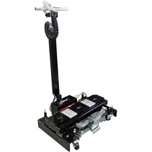 Cric de service de plancher, 14 tonne(s) Capacit&eacute;, 8-1/4" Abaiss&eacute;e, 20" &eacute;lev&eacute;e, Air comprim&eacute;/hydraulique Groupe Belzile Dickner