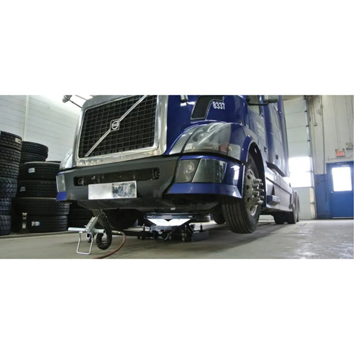 Cric de service de plancher, 14 tonne(s) Capacit&eacute;, 8-1/4" Abaiss&eacute;e, 20" &eacute;lev&eacute;e, Air comprim&eacute;/hydraulique Groupe Belzile Dickner
