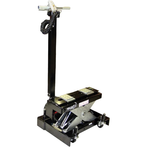 Floor Service Jack, 12 Ton(s) Capacity, 7-1/2" Lowered, 15-3/4" Raised, Air Hydraulic Groupe Belzile Dickner