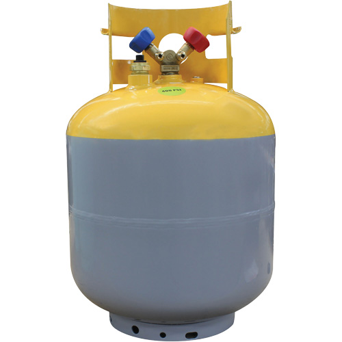 50 Lbs DOT-Approved Recovery Cylinder with Float Switch Groupe Belzile Dickner