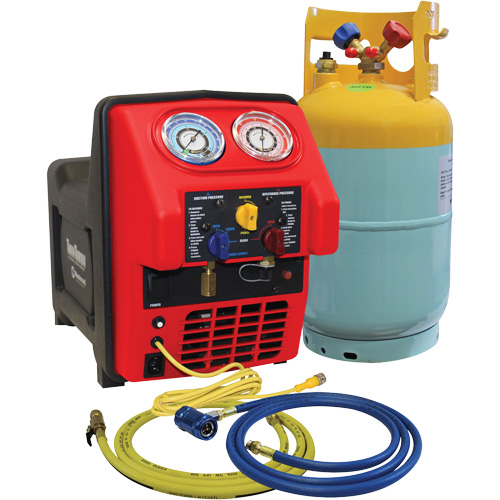 Spark Free Twin Turbo Refrigerant Recovery Machine For R1234Yf Groupe Belzile Dickner