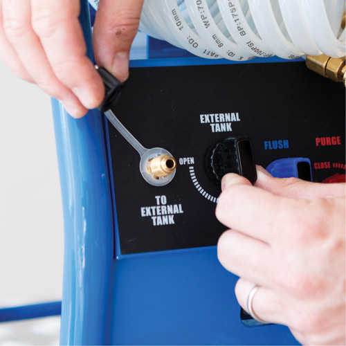 Unit&eacute; de rinçage pour grands volumes “MASTERCLEANSE” Groupe Belzile Dickner